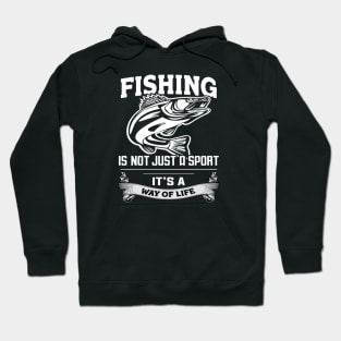 Fishing, it's not just a sport Hoodie